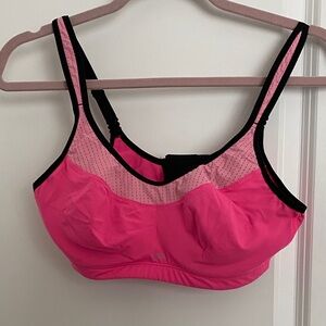 VSX Pink and Black Sports Bra